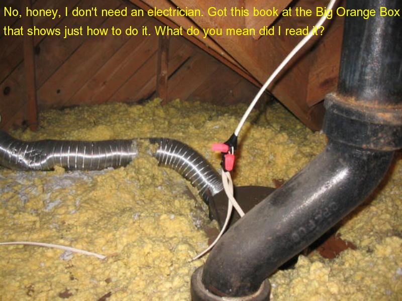Home inspection photo